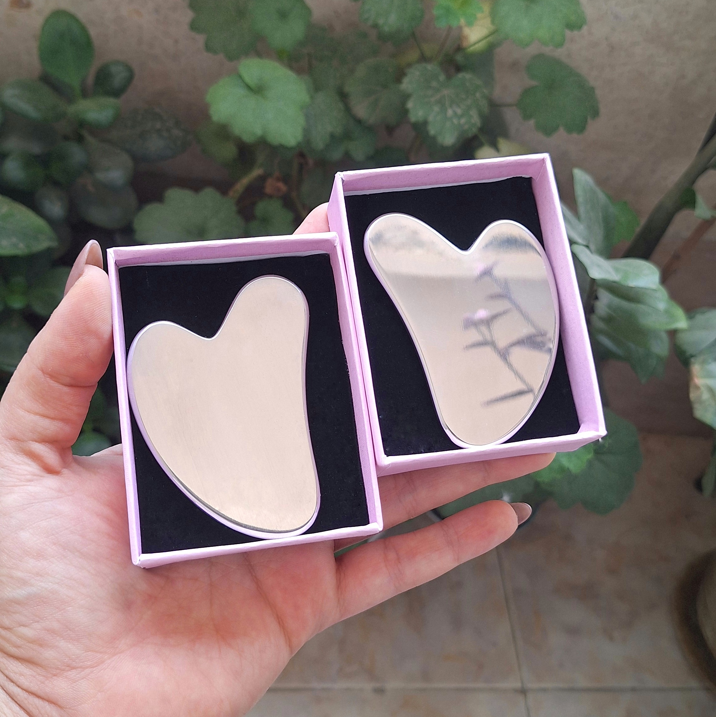 ماساژور صورت گواشا استیل